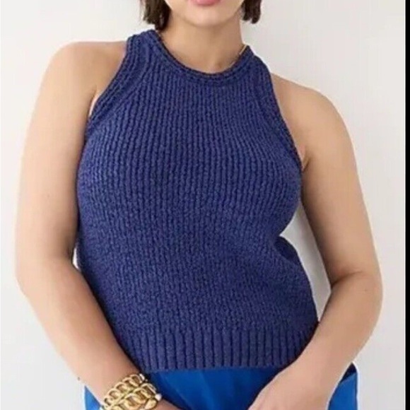 J. Crew Tops - J. Crew high neck sleeveless sweater, large